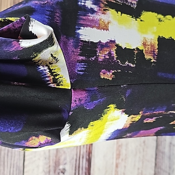 NEW STYLE & CO MULTI-COLOR 3/4 EMBELLISHED SLEEVE PULLOVER TUNIC - Picture 5 of 13